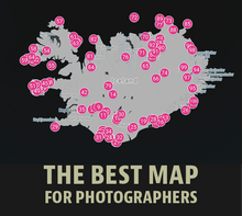 Load image into Gallery viewer, The photographers map to Iceland. 100 locations.
