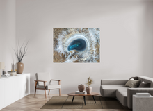 Load image into Gallery viewer, 160 x 120 cm, Photo Print Under Matte Acrylic Glass The eye of the power
