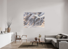 Load image into Gallery viewer, 160 x 120 cm, Photo Print Under Matte Acrylic Glass Abstract lines
