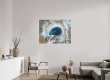 Load image into Gallery viewer, 120 x 90 cm, Photo Print Under Matte Acrylic Glass The eye of the power
