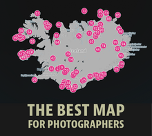 Load image into Gallery viewer, The photographers map to Iceland. 100 locations.
